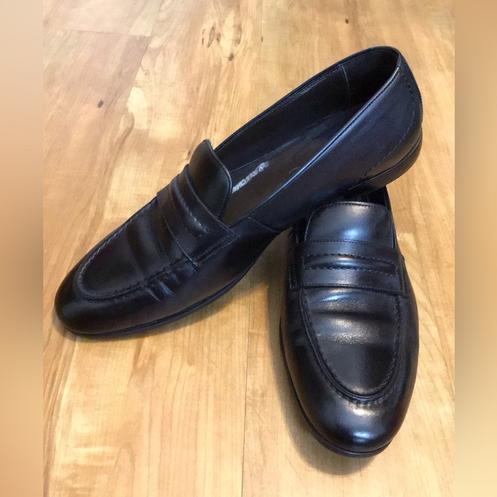 A. Testoni Basic Loafers - image 2